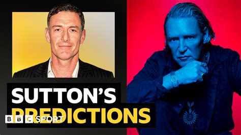 Sutton's predictions v drum & bass legend Adam F .